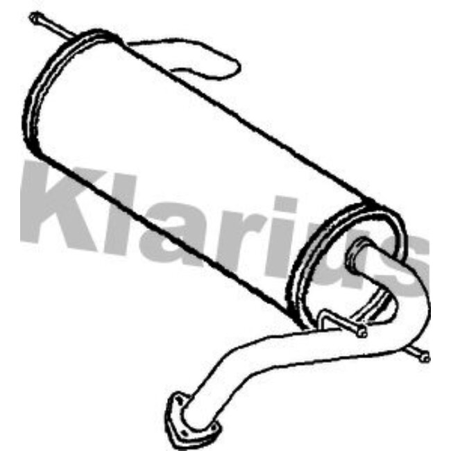 Silencieux Arrière Klarius 231000
