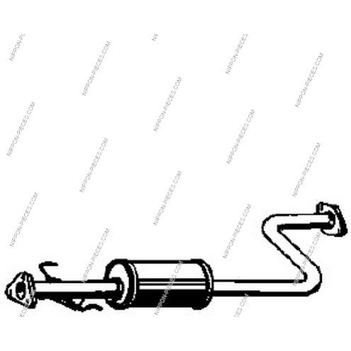 Tube D'échappement Nps H430a69
