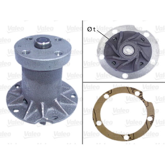 Pompe À Eau Valeo 506100