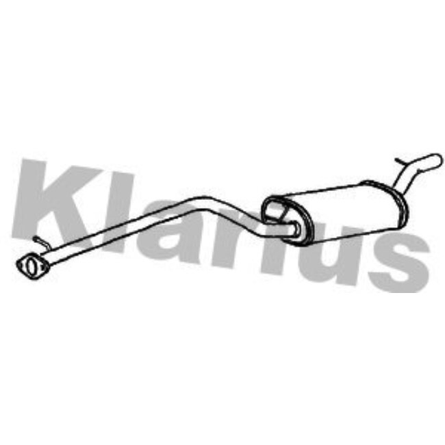 Silencieux Intermédiaire Klarius 250628