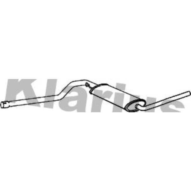 Silencieux Intermédiaire Klarius 270522