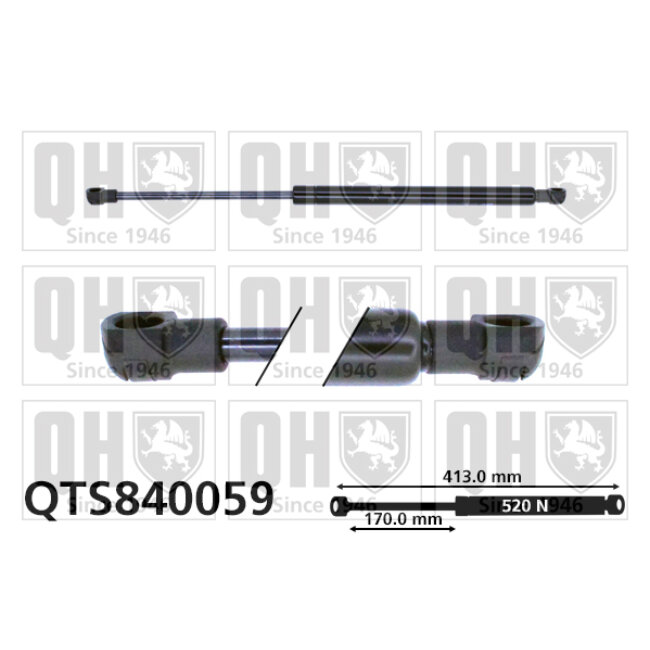 Vérin De Coffre Quinton Hazell Qts840059