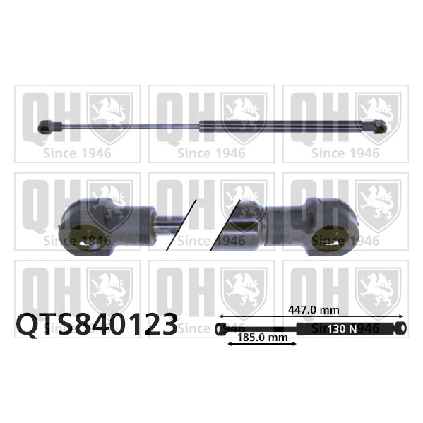 Vérin De Vitre Arrière Quinton Hazell Qts840123