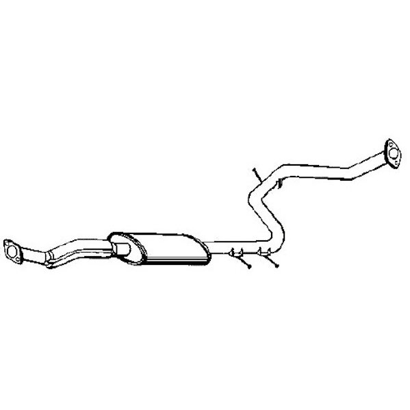 Tube D'échappement Nps K430a11