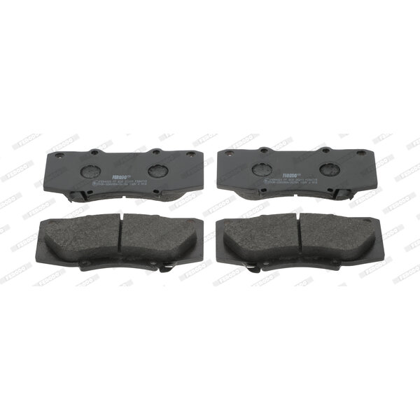 4 Plaquettes De Frein Ferodo Fdb4715