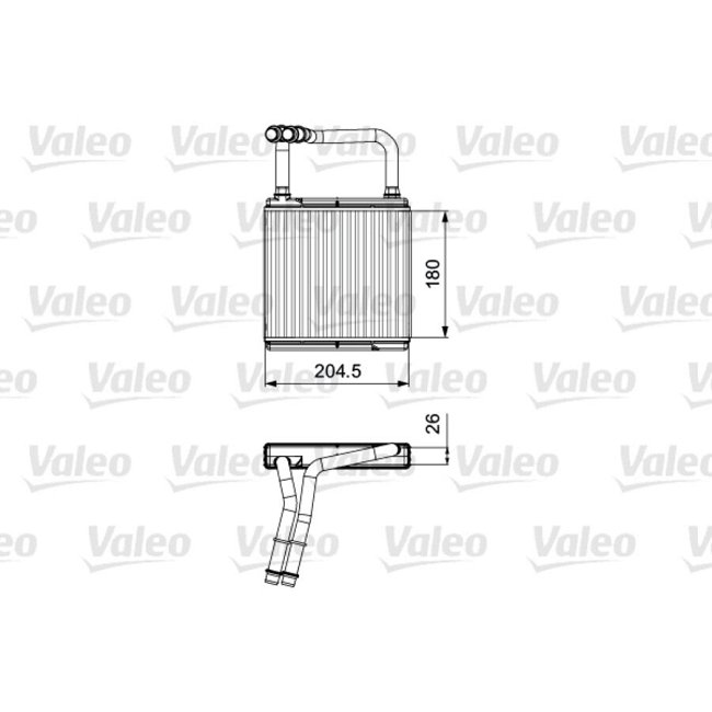 Radiateur De Chauffage Valeo 811526
