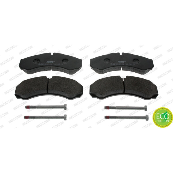4 Plaquettes De Frein Ferodo Fvr1102