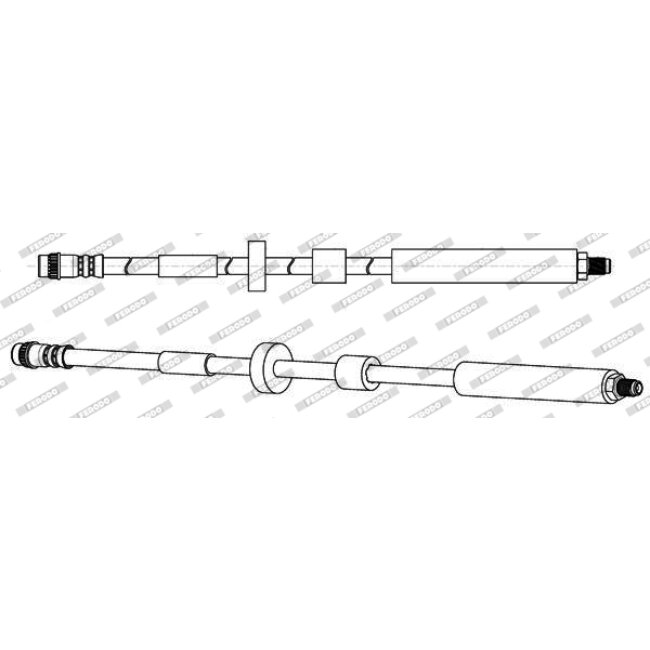 Flexible De Frein Ferodo Fhy2801