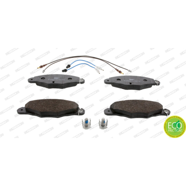 4 Plaquettes De Frein Ferodo Fdb1114