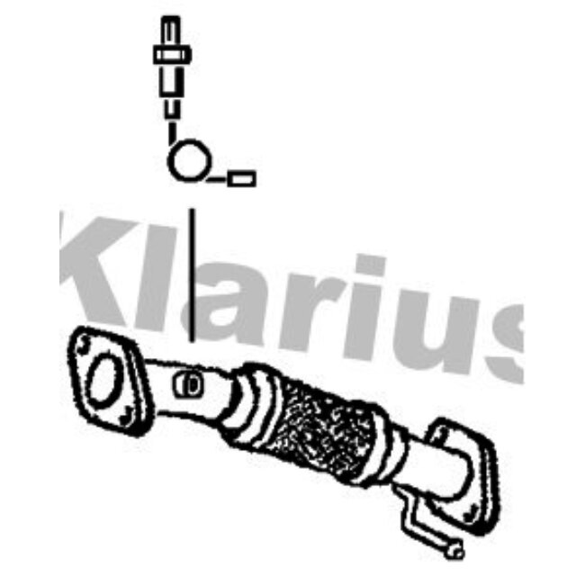 Tube D'échappement Klarius 110658