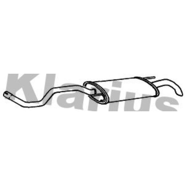 Silencieux Arrière Klarius 240598