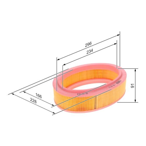 Filtre À Air Bosch S3311