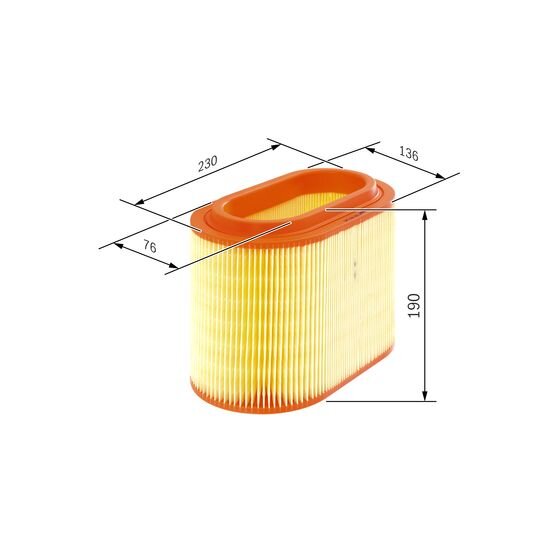 Filtre À Air Bosch S0046