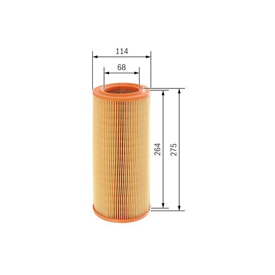 Filtre À Air Bosch S3553