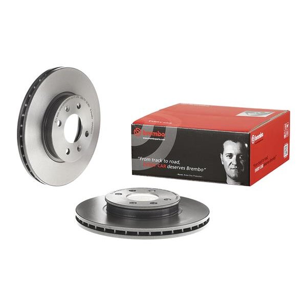 2 Disques De Frein Brembo Vernis Uv 09.a445.11