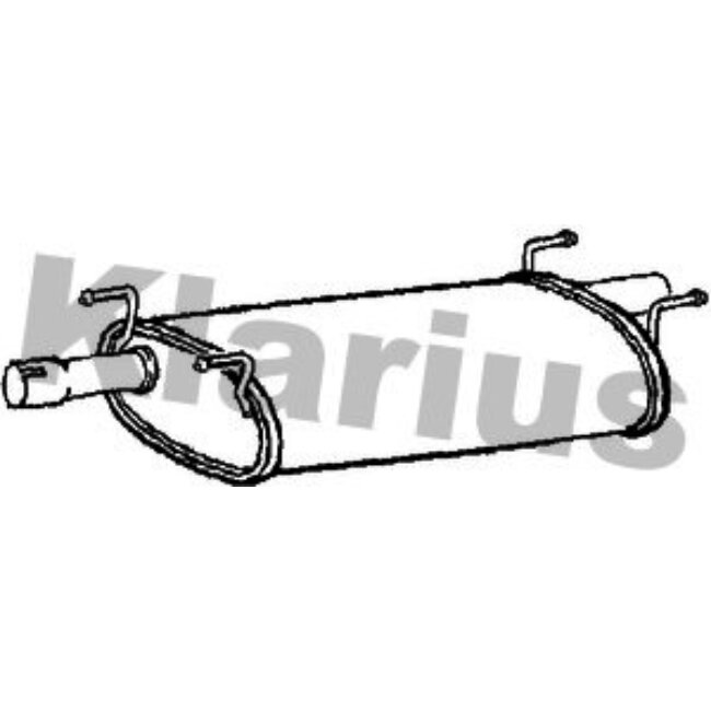 Silencieux Intermédiaire Klarius 231138