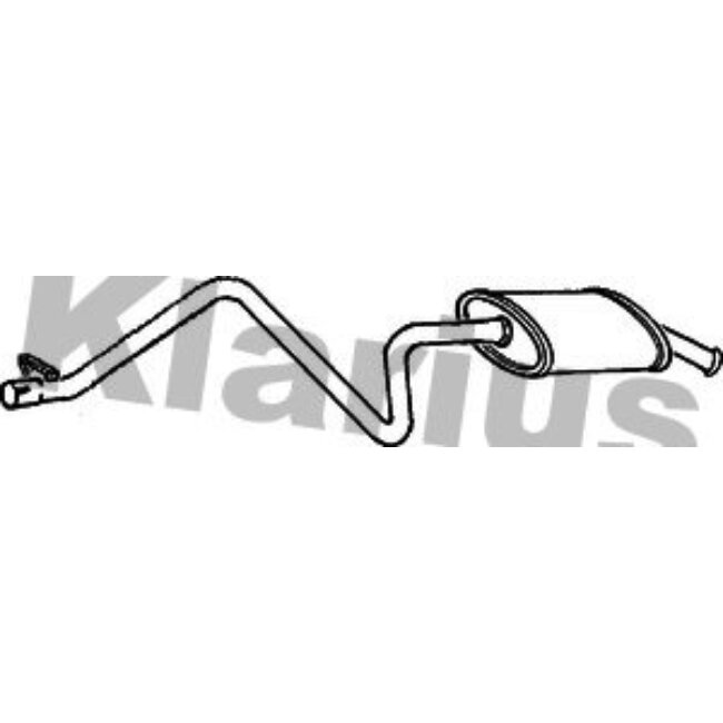 Silencieux Arrière Klarius 270496