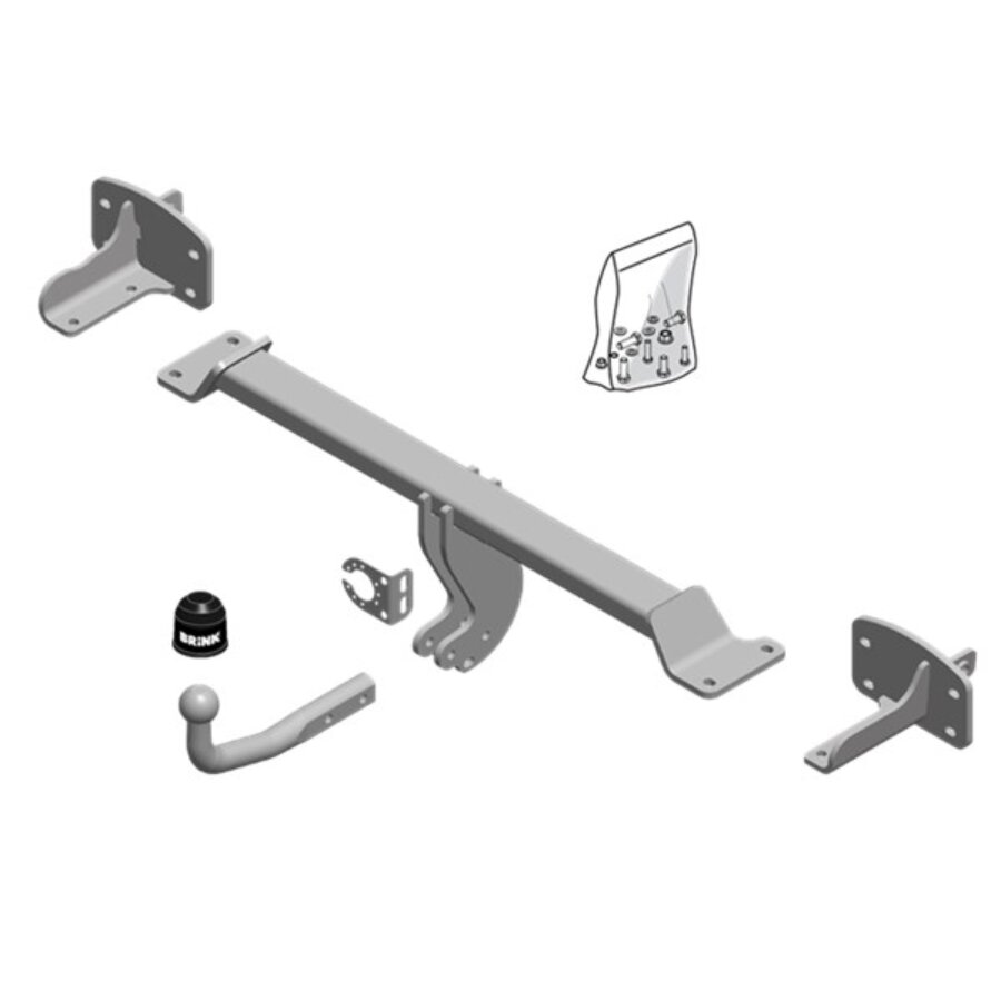 Attelage Démontable Avec Outil Brink 588000
