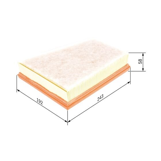 Filtre À Air Bosch S0250