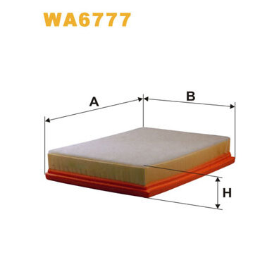 Filtre À Air Wix Réf. Wa6777