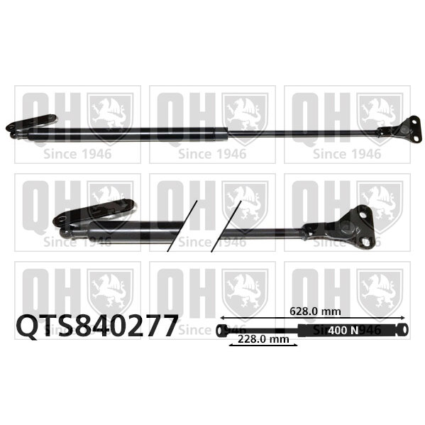 Vérin De Coffre Quinton Hazell Qts840277