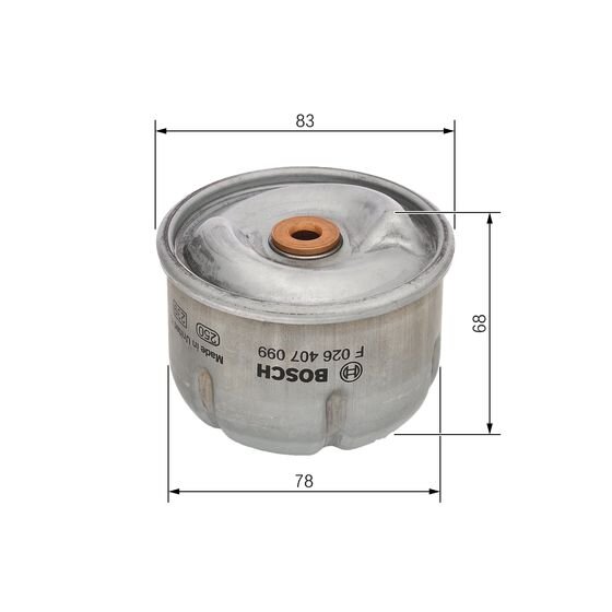 Filtre À Huile Bosch F026407099