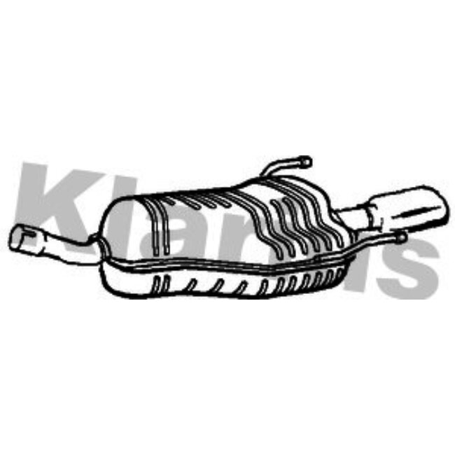 Silencieux Arrière Klarius 221013