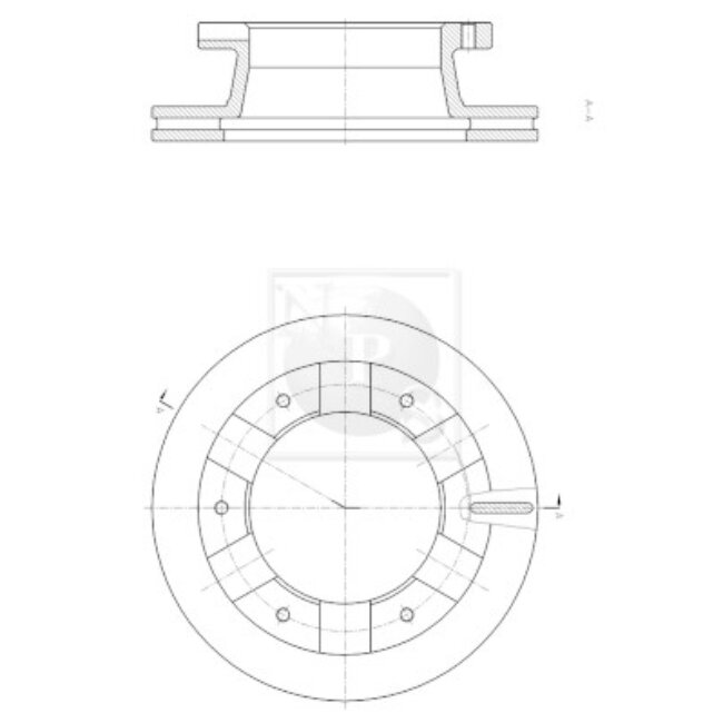 1 Disque De Frein Nps M331i27