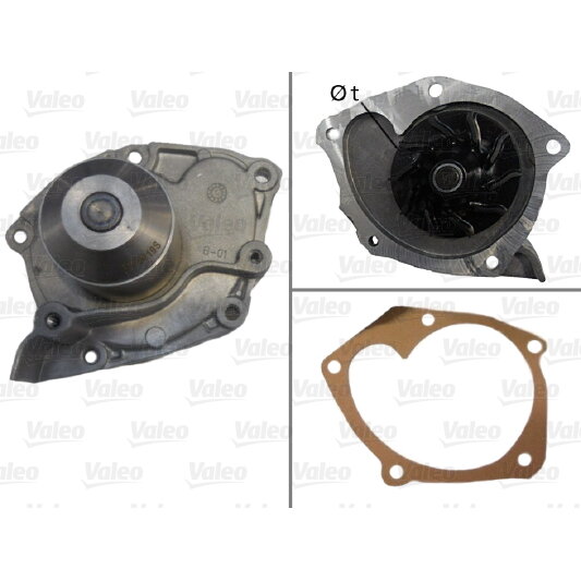 Pompe À Eau Valeo 506725