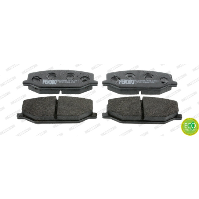 4 Plaquettes De Frein Ferodo Fdb396