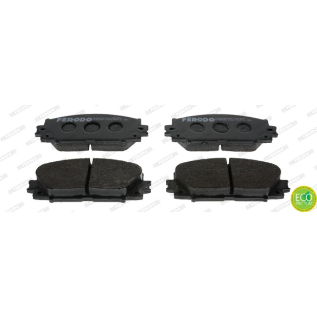 4 Plaquettes De Frein Ferodo Fdb1829