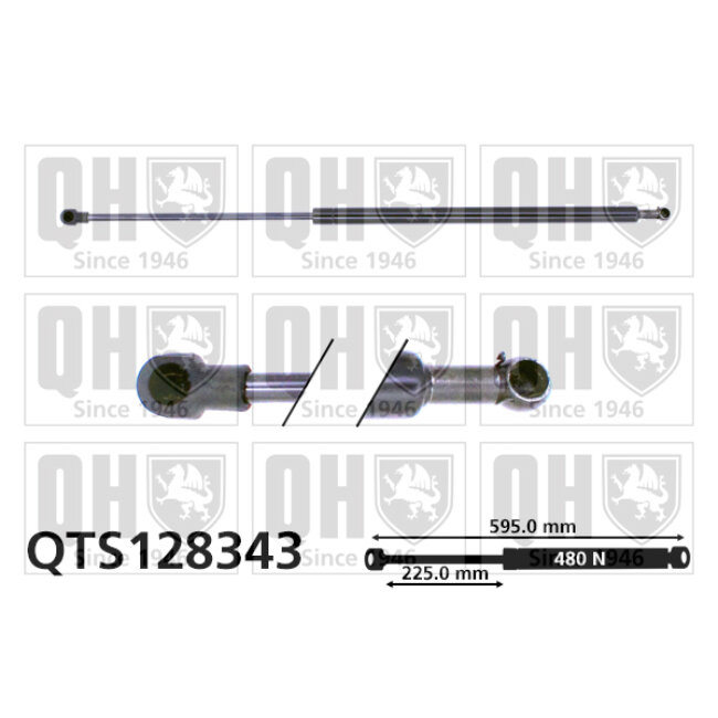 Vérin De Coffre Quinton Hazell Qts128343