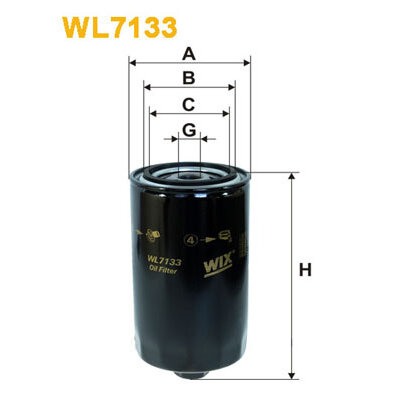 Filtre À Huile Wix Wl7133