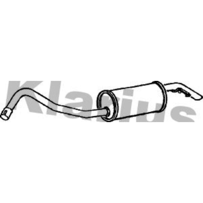 Tube D'échappement Klarius 230141
