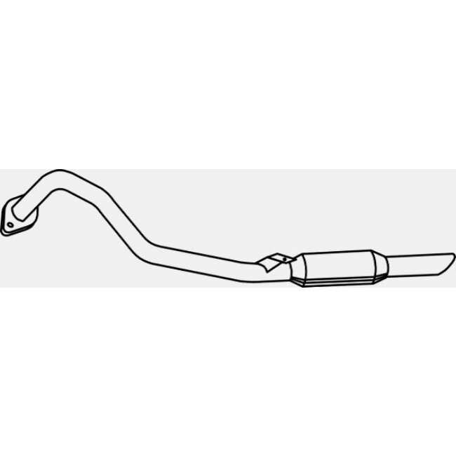 Tube D'échappement Nps N430n146