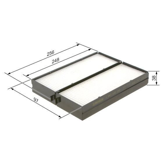 Filtre D'habitacle Pollen Bosch M2160