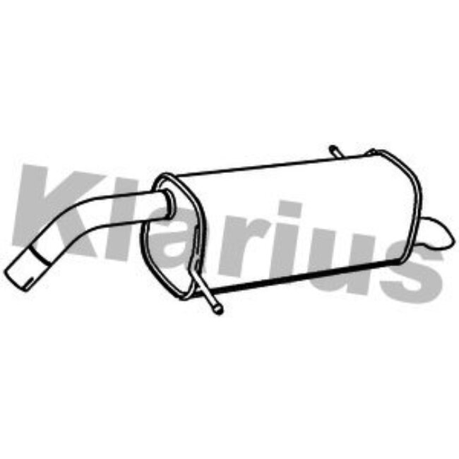 Silencieux Arrière Klarius 221671