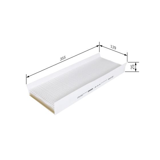 Filtre D'habitacle Pollen Bosch M2192