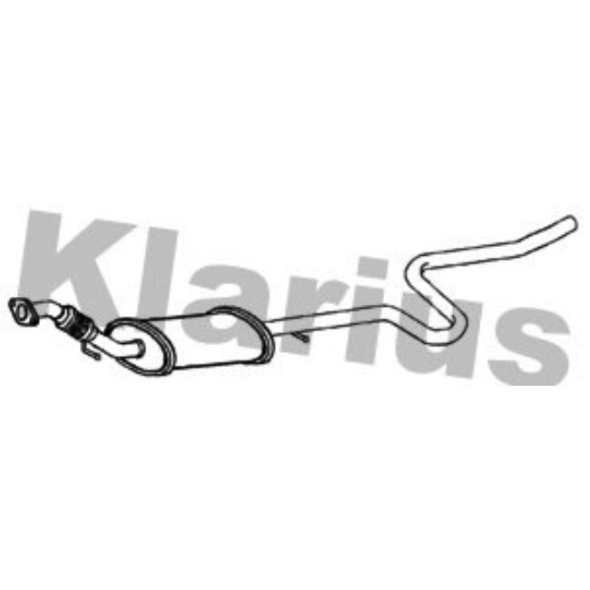 Tube D'échappement Klarius 231418