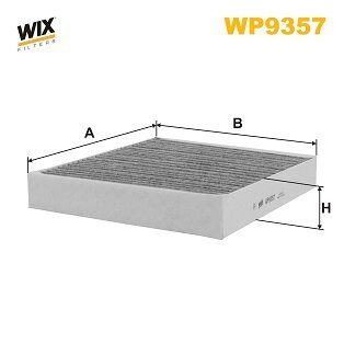 Filtre D'habitacle Charbon Actif Wix Filters Wp9357