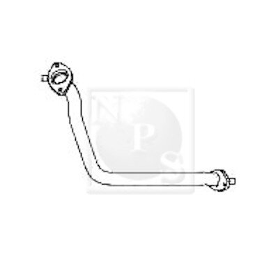 Tube D'échappement Nps H430i28