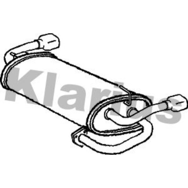 Silencieux Arrière Klarius 220555