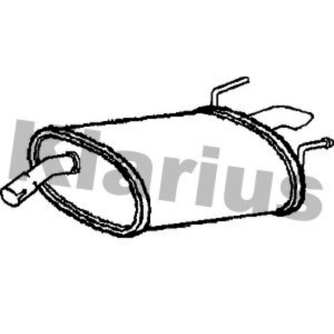 Silencieux Arrière Klarius 211058