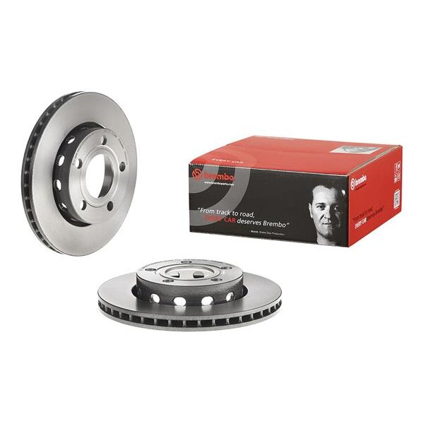 2 Disques De Frein Brembo Vernis Uv 09.a597.11