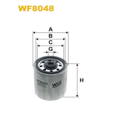 Filtre Carburant Wix Wf8048