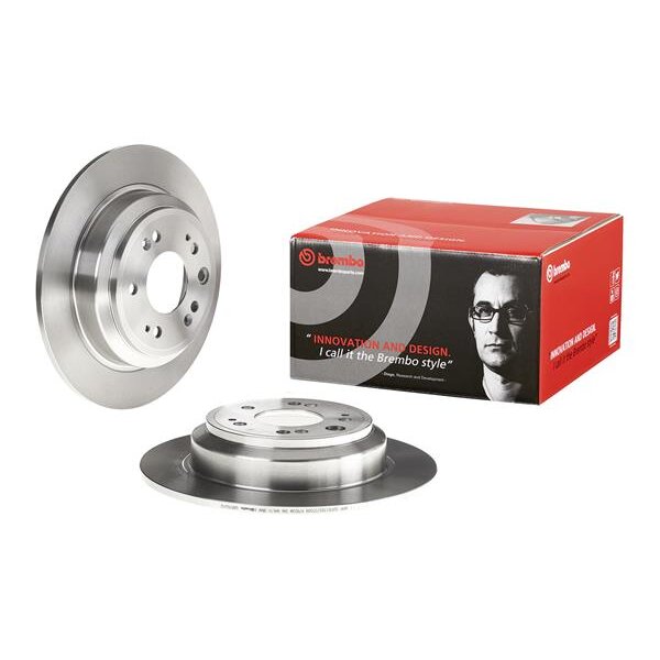 2 Disques De Frein Brembo 08.b360.10