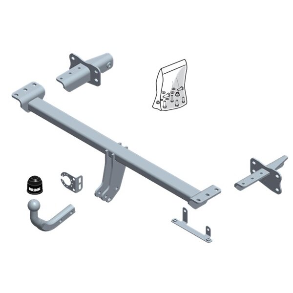 Attelage Démontable Avec Outil Brink 588200