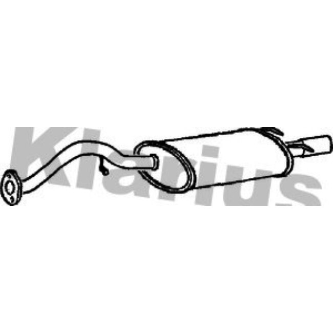 Silencieux Arrière Klarius 230720