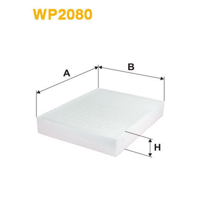 Filtre D'habitacle Standard Wix Wp2080