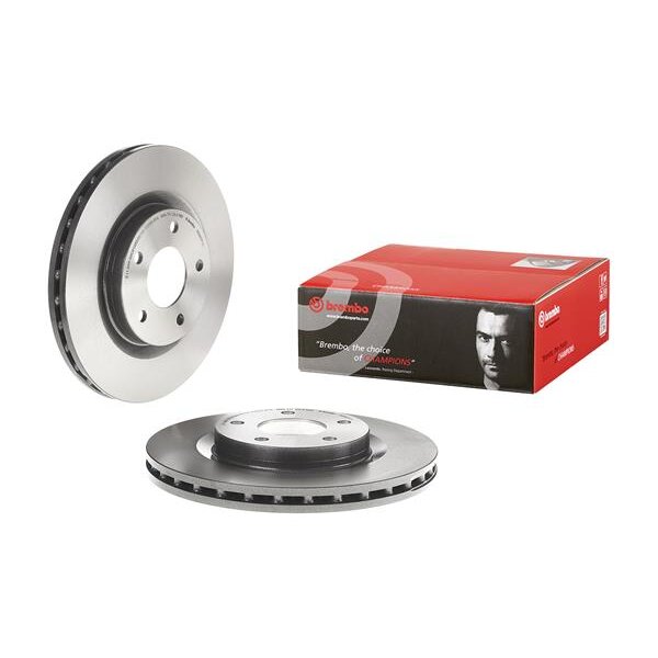 2 Disques De Frein Brembo Vernis Uv 09.a637.11